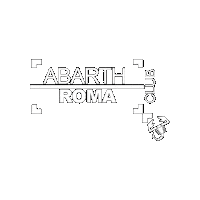 abarthclubroma abarth club roma abarthclub roma Sticker