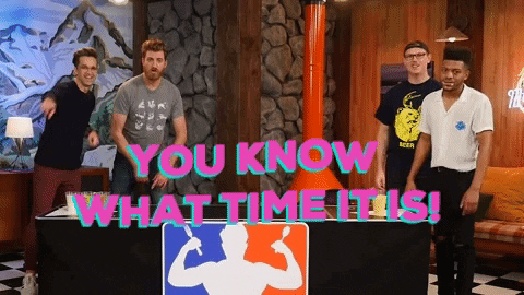 time GIF by Rhett and Link