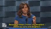 michelle obama speech GIF by Election 2016