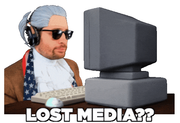 Lost Media Sticker