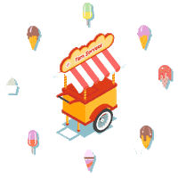 Icecream Sticker by qualylentes