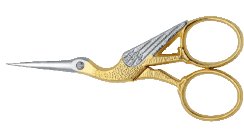 Embroidery Scissor Sticker