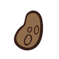 Sparkling French Fries Sticker by Adventure Communist