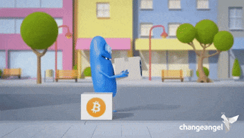 Bitcoin Crypto GIF by changeangel