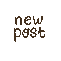 New Post Sticker