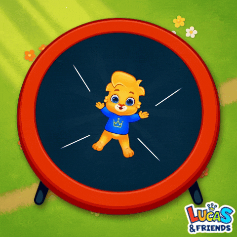 Happy Feel Good GIF by Lucas and Friends by RV AppStudios