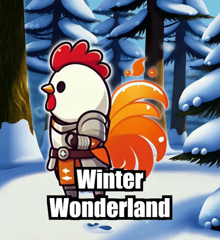 Winter Wonderland Snow GIF by Zorooster