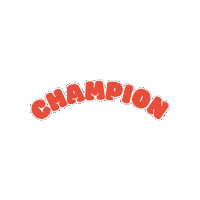Champion Sticker by Paulberger