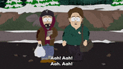 snow road GIF by South Park 