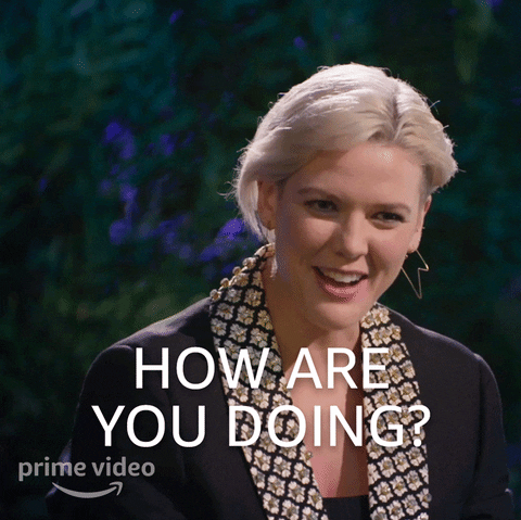How Are You Doing GIF by Amazon Prime Video