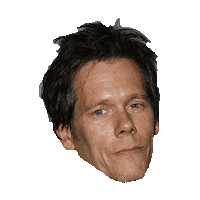 kevin bacon Sticker