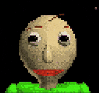 Baldi Burning GIF by R74n