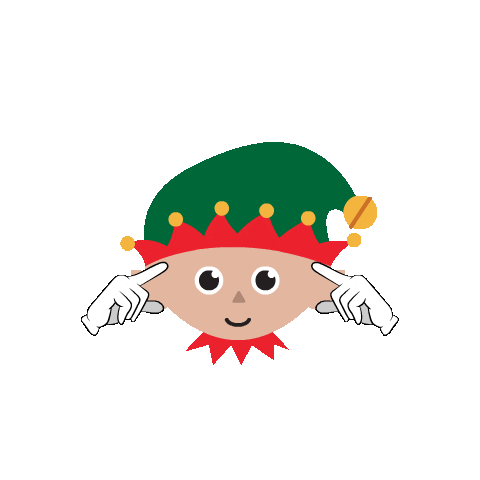 Merry Christmas Art Sticker by Salvador Sanchez Artist