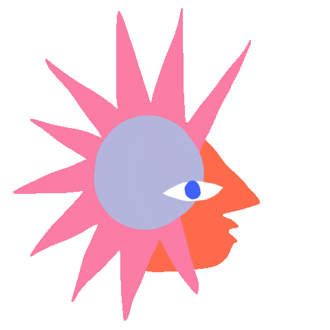 Art Summer Sticker by Amber Vittoria