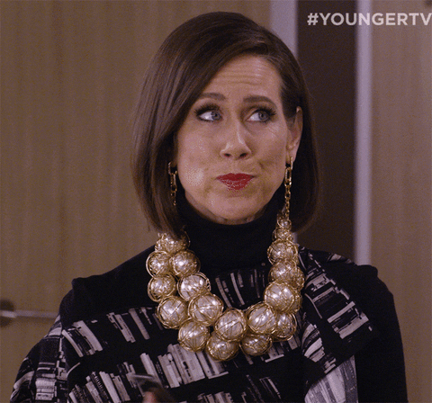 Tv Land Side Eye GIF by YoungerTV