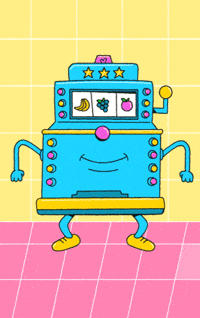 Slot Machine Fun GIF by Juan Billy