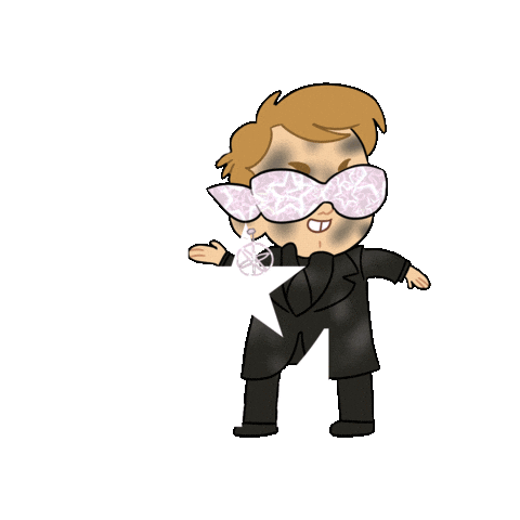 Illustration Cartoon Sticker by Elton John