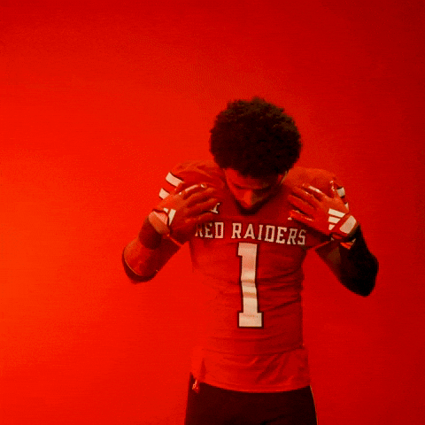 Aj Mccarty GIF by Texas Tech Football