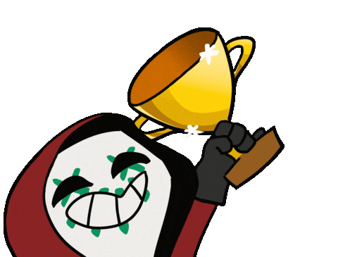 Win Sticker by The Paradox Room