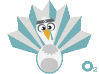 Thanksgiving Turkey Sticker by O2 Fitness Clubs