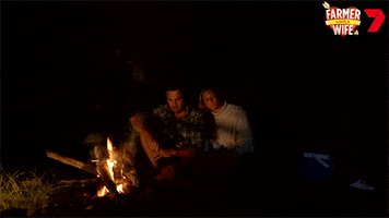 Under The Stars Fire GIF by Channel 7