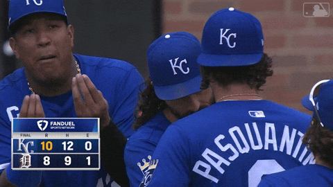 Mama Mia Baseball GIF by Kansas City Royals