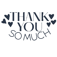 Thankyou Sticker