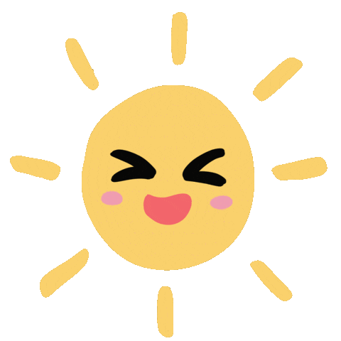 Happy Day Sun Sticker