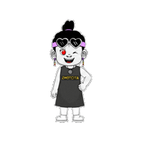 Wink Flirt Sticker by Zhotcita