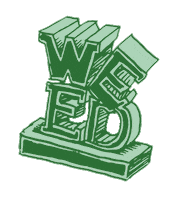 Weed Bud Sticker by Alcove Studio