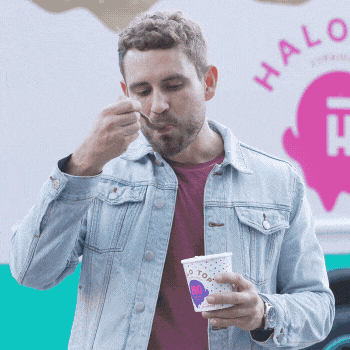 nick viall bachelor GIF by Halo Top Creamery
