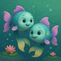 Fish Zodiac GIF by Maryanne Chisholm - MCArtist
