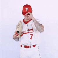 Texas Tech Ncaa GIF by Texas Tech Baseball