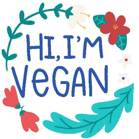 Go Vegan Sticker