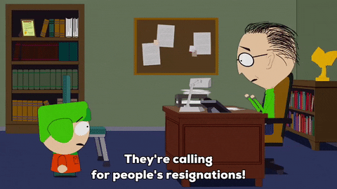 resign kyle broflovski GIF by South Park 