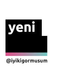 iyikigormusum post kultur iyi sanat Sticker