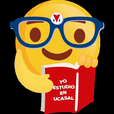 Emoji Read GIF by UCASAL