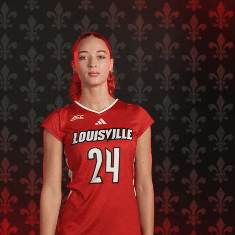 Volleyball GIF by Louisville Cardinals