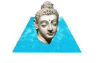buddha brknlol Sticker by Canek