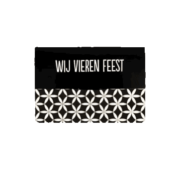 Ballon Kaart Sticker by 100%LEUK