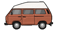 Lisa Camping Sticker by The Upcycling Camper