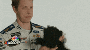 puppy cuddle GIF by NASCAR on NBC
