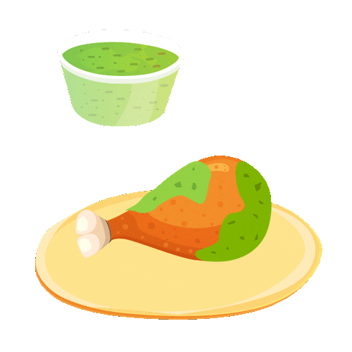 ElPolloLocoMX comida tasty salsa rico Sticker