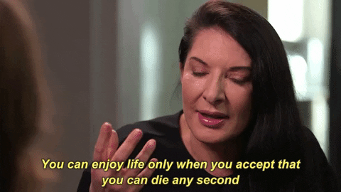 marinaabramovic GIF by NOWNESS