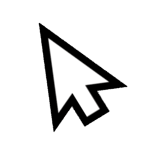Arrows Mouse Sticker by Podstars