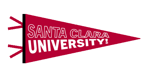 Santa Clara Broncos Jesuit Sticker by SantaClaraUniversity
