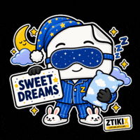 Sleepy Good Night GIF by ZTIKIX