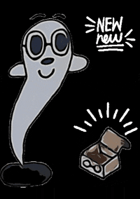Katsmitharts happy new halloween post GIF