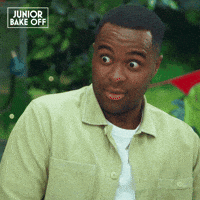 Confused Thinking GIF by The Great British Bake Off
