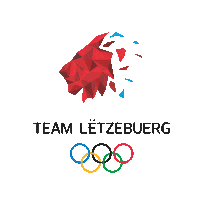 Teamletzebuerg together olympics lion rings Sticker